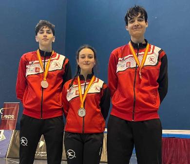 Medallistas individuales cadete